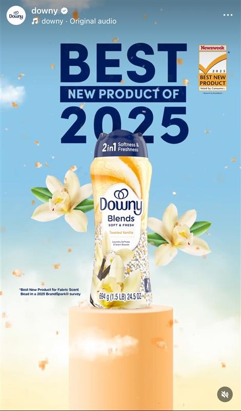 Downy Instagram Post